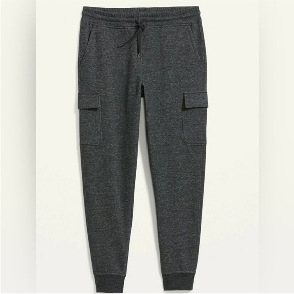 *BUNDLE* 2 Pair Old Navy Tapered Cargo Jogger Sweatpants - Picture 16 of 16